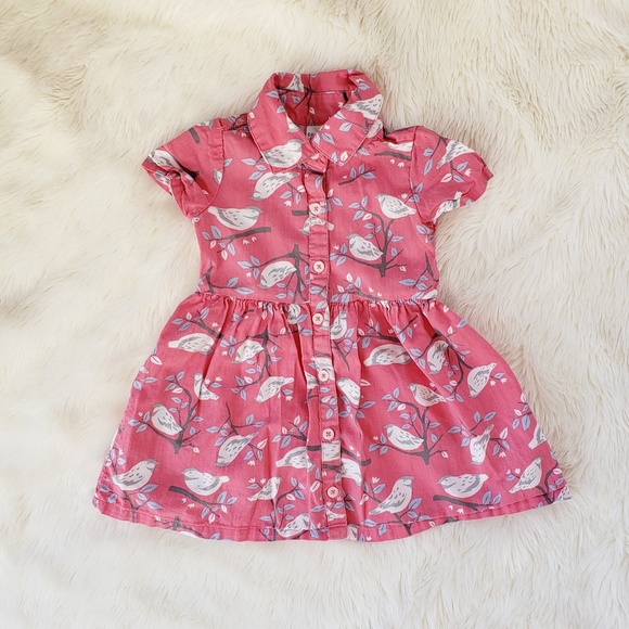 Carter's Other - Button Up Bird Dress